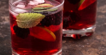 Bramble als fertiger Cocktail