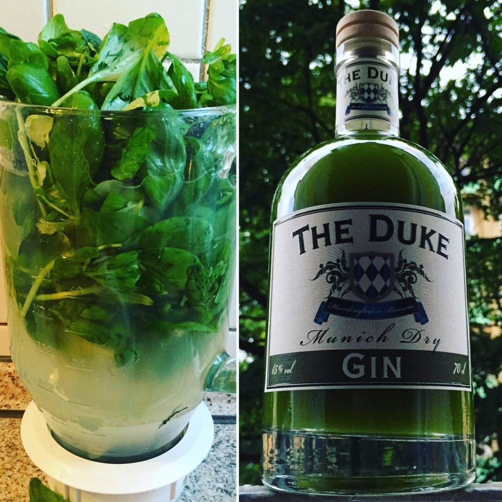 Gin Basil Smash Cocktail Rezept & Zubereitung Ginie.de